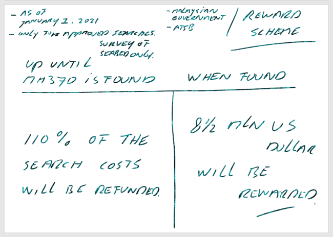 [A note on the missing of MH370., picture source: Bobby Jagernath]